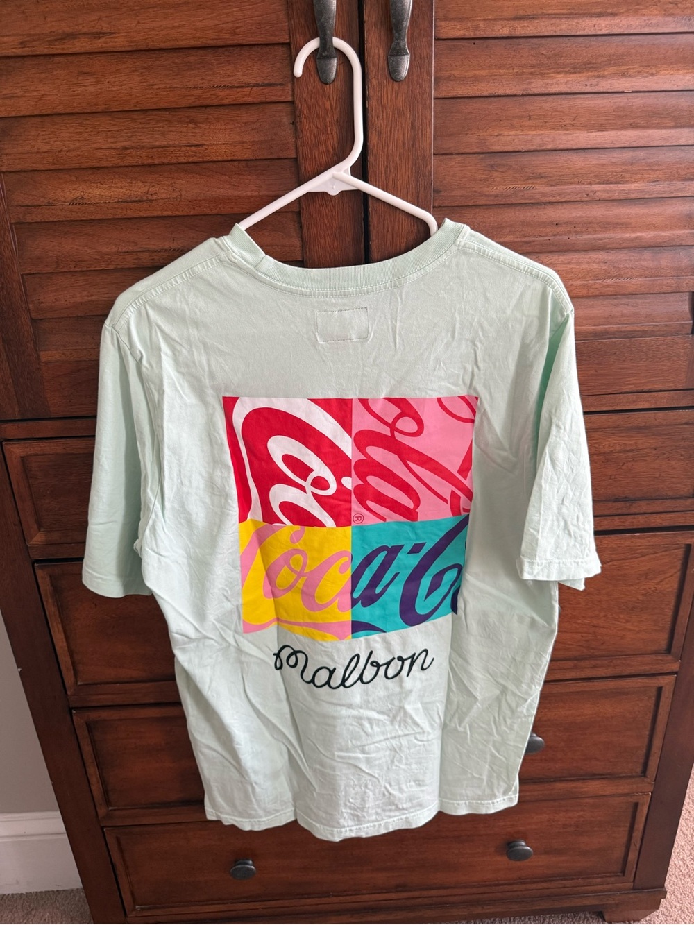 Malbon Coca Cola Short Sleeve Tee Shirt: Cannot Find On Resale Websites!